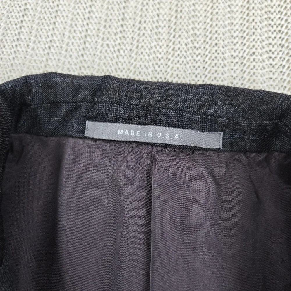 Hickey Freeman Blazer Mens 44 Gray Check Loro Piana Wool Suit Jacket Nordstrom